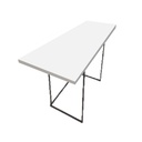 QUADRUM STATAFEL ZWART | L200 x B80 x H110  JOLLY