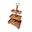 ETAGERE VINTAGE 3-LAAGS L53/44/34 x B35/34/19 x H10/35/60 - H70