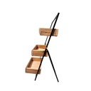 PLOOI ETAGAIRE HOUT L23 x B12 x H7/25/42/57 