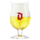 DUVEL GLAS 33 CL H   x D   CM