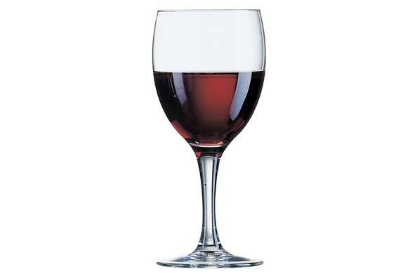 ELEGANCE ROOD WIJNGLAS 24 CL H16,5 x D CM