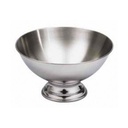 CHAMPAGNE BOWL INOX OP VOET D41 x H20