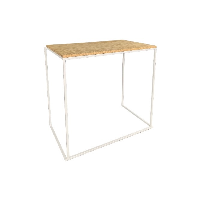 QUADRUM STATAFEL WIT |  L120 x B70 x H110  YP