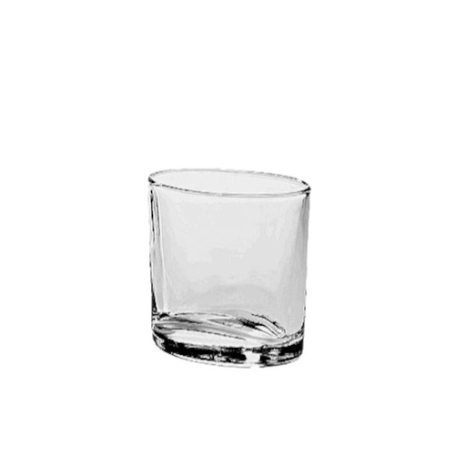 [1060] ELLIPSE APEROGLAASJES 9 cl  L6,4 x B4,6 x H6,5 cm