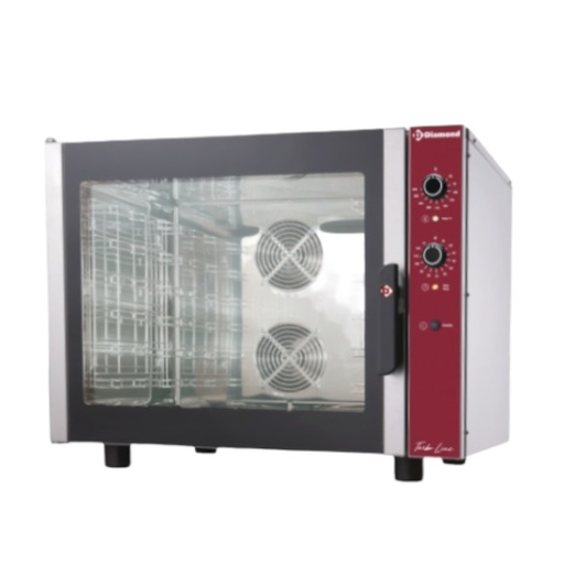 [6202] HETELUCHT OVEN DIAMOND 4 - laags excl. GN 1/1 roosters L x B x H