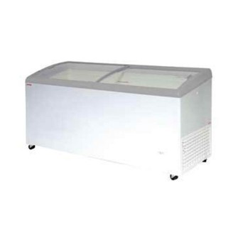 [6500] DIEPVRIEZER SCHUIFDEKSEL GLAS L125 x B66 x H101