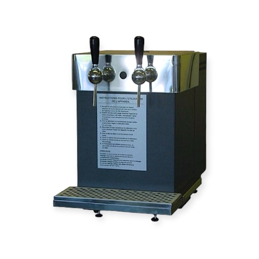 TAPINSTALLATIE 2 KRANEN, TAFELMODEL, 50 L/U 220V