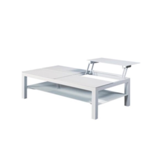 [4040] POPUP SALONTAFEL L120 x B74 x H39