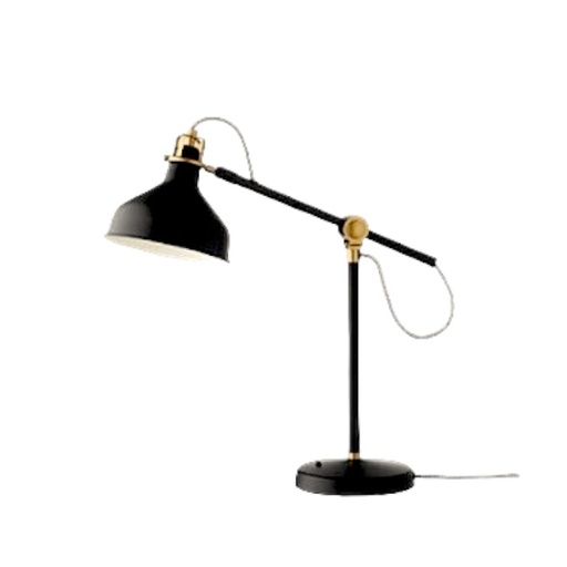 [7102] TAFELLAMP ZWART