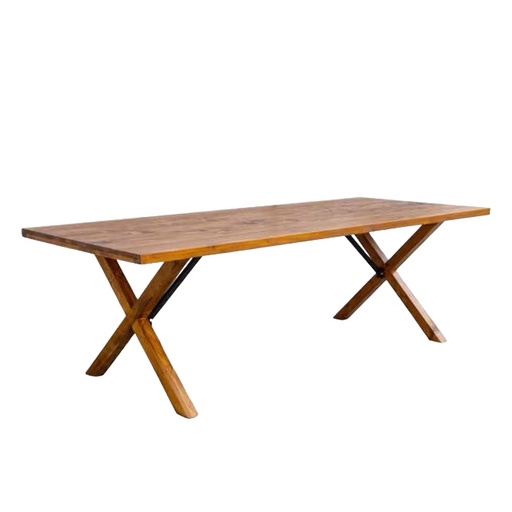 [4453] Boerderij tafel 220 x 90 x H76cm